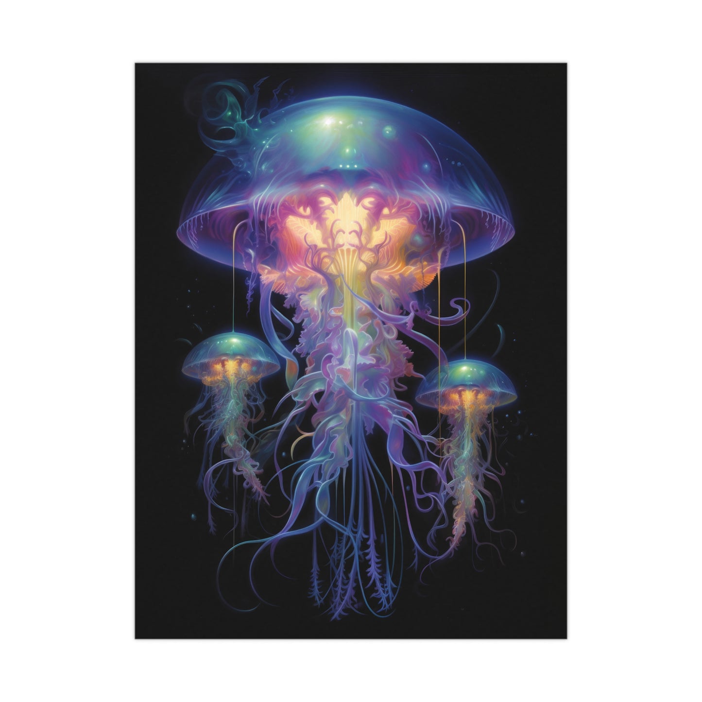 "Space Jellyfish 1" Poster - Print