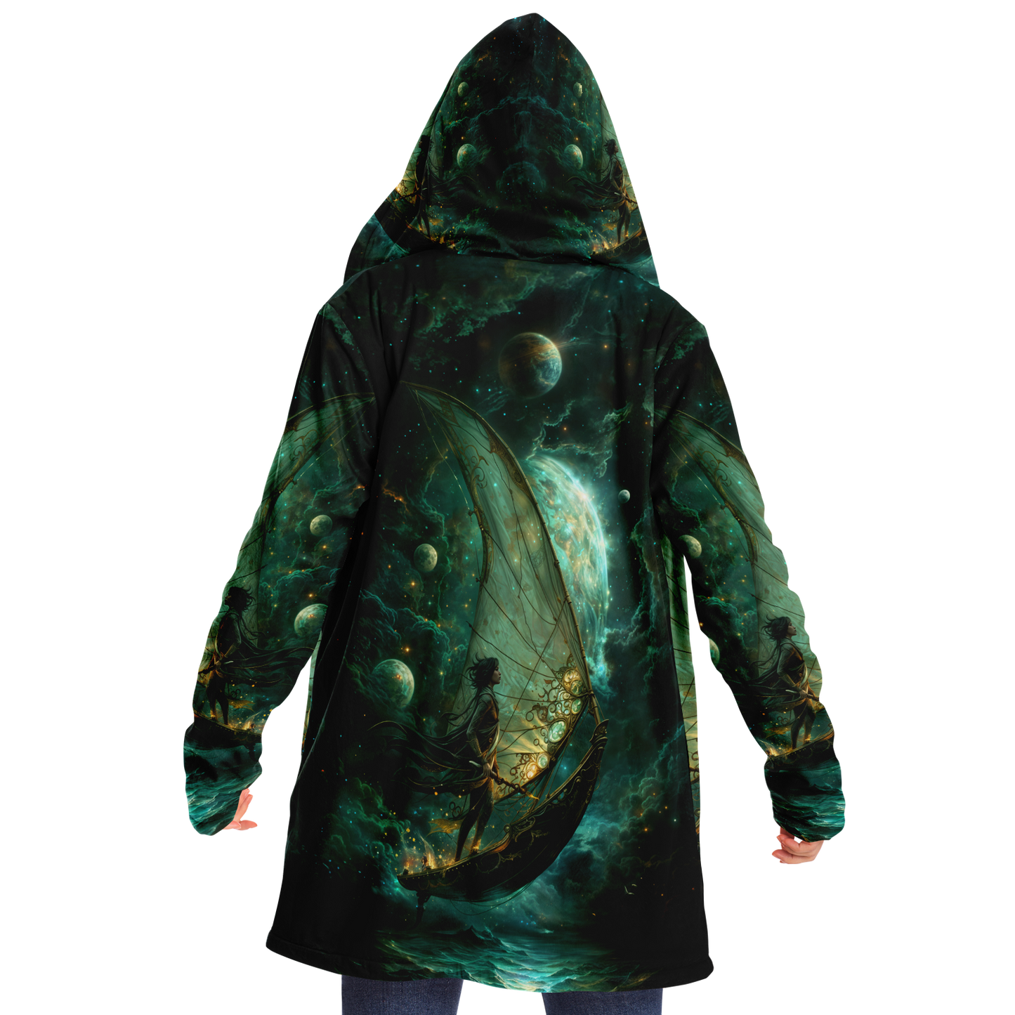 Astral Navigator Microfleece Cloak