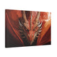 "Fiery Gaze"  Canvas Stretched, 0.75" - Print