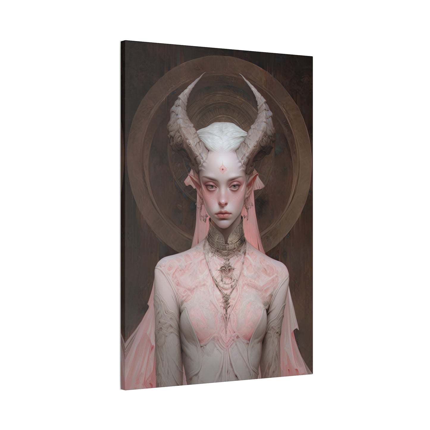 "Faun Princess" Canvas Stretched, 0.75" - Print