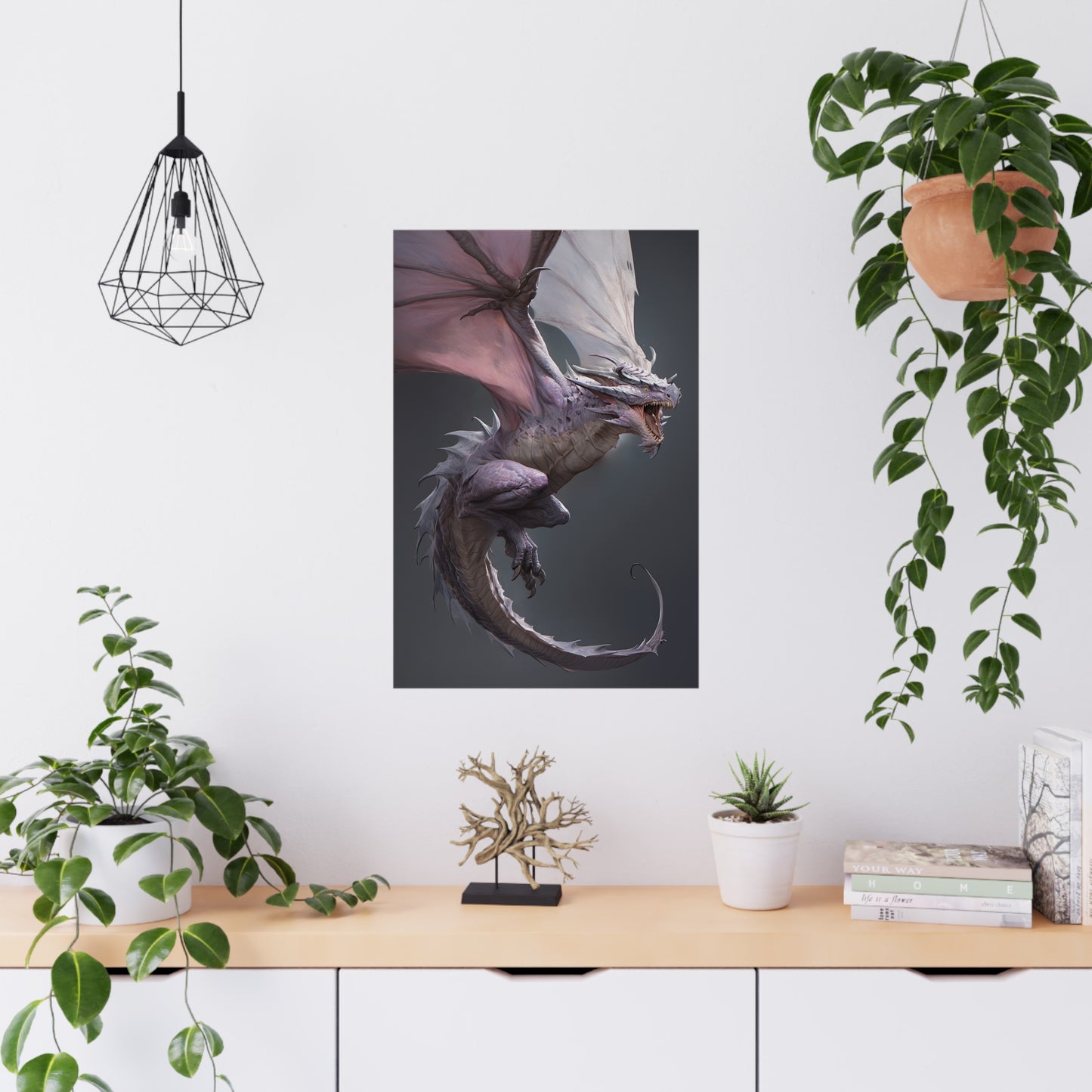 "Amethyst Ascender" Poster - Print