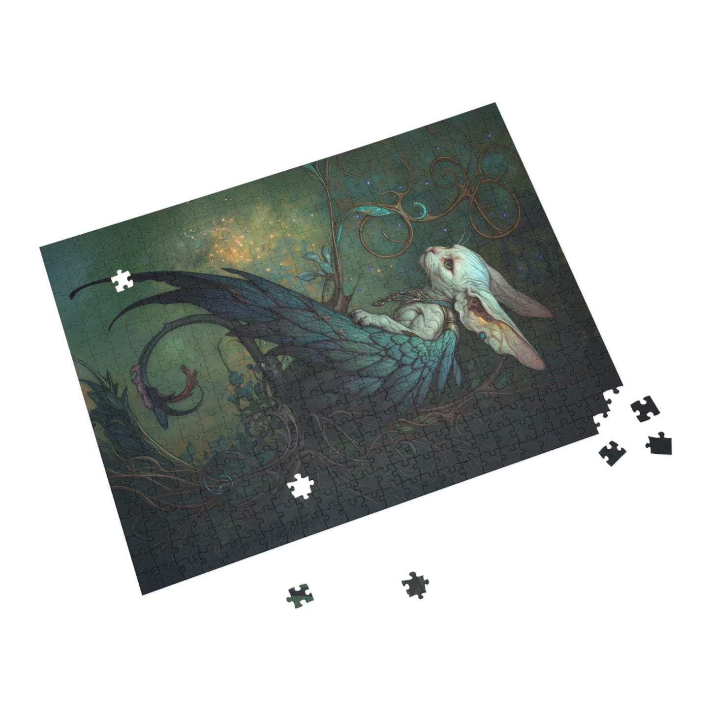 "Dreamweaver’s Familiar" Puzzle (500, 1000-Piece)