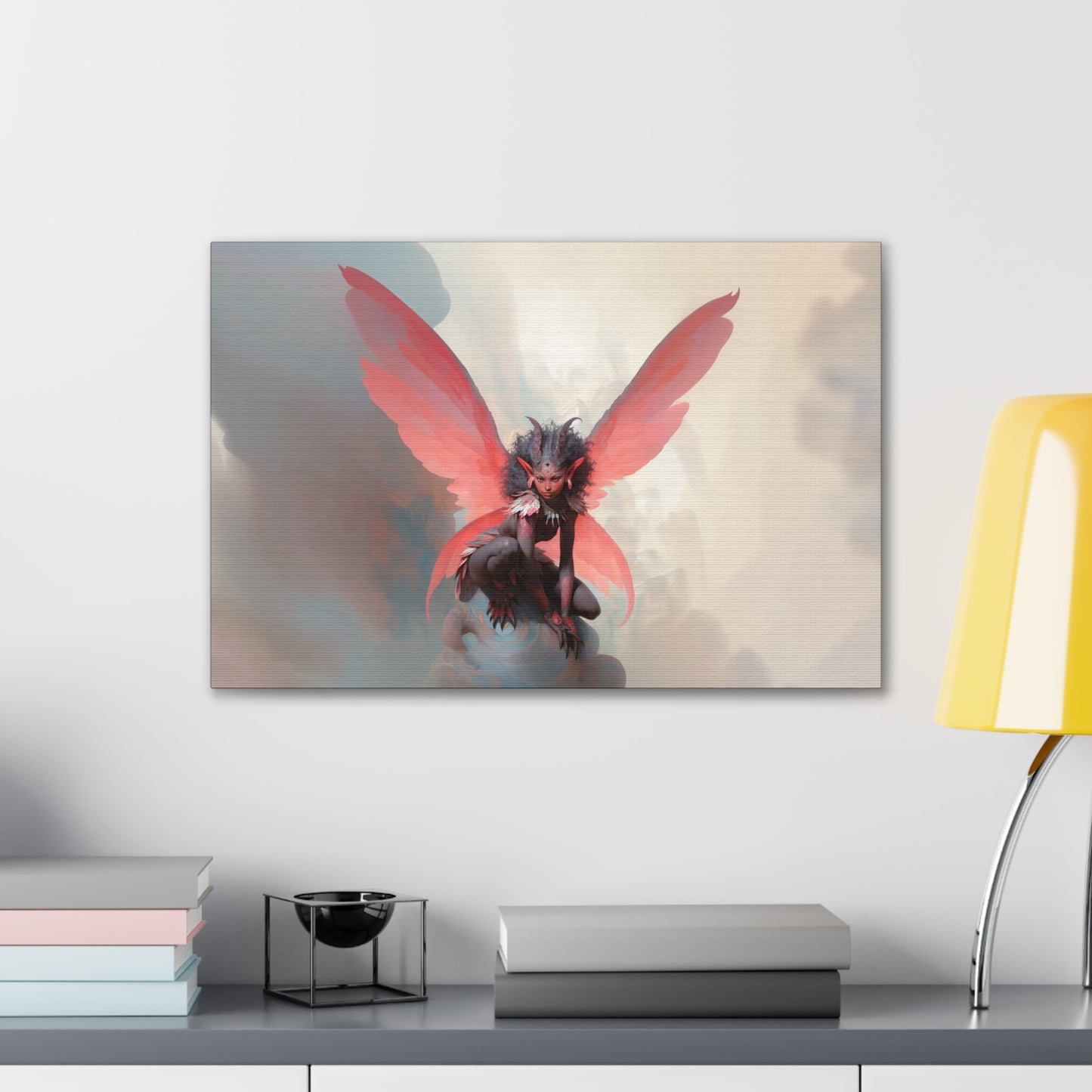 "Misty Mountain Fae"  Canvas Stretched, 0.75" - Print