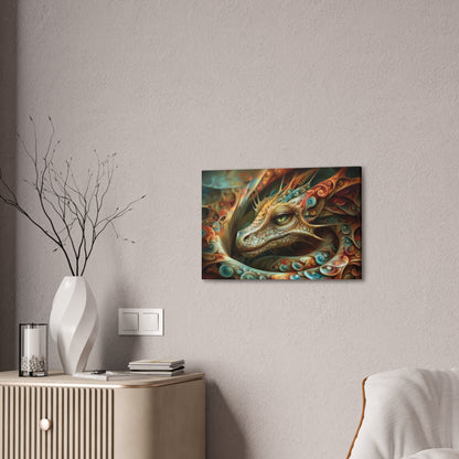 "Spiralwyrm"  Canvas Stretched, 0.75" - Print