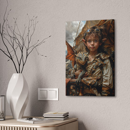 "Sky Pirate Cadets" Canvas Stretched, 0.75" - Print