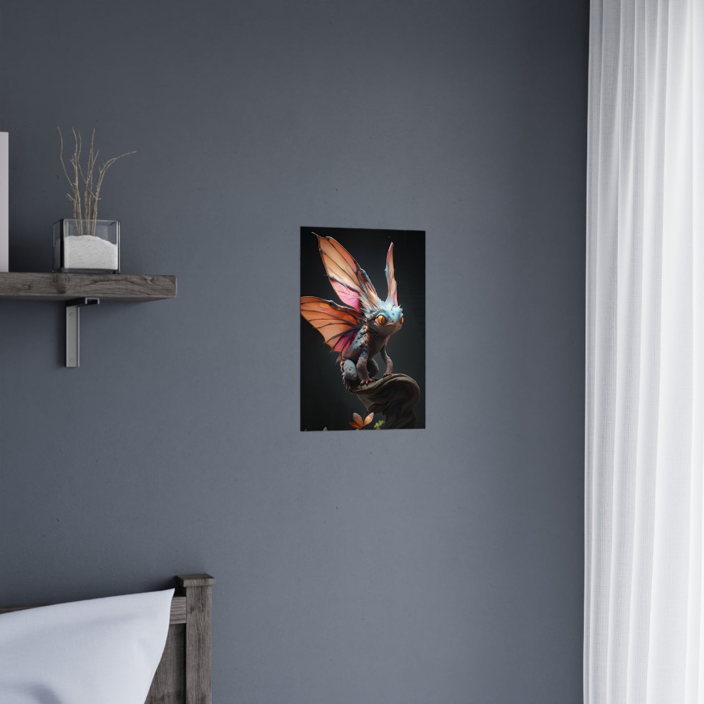 "Pixie Butterfly Bug" Poster - Print