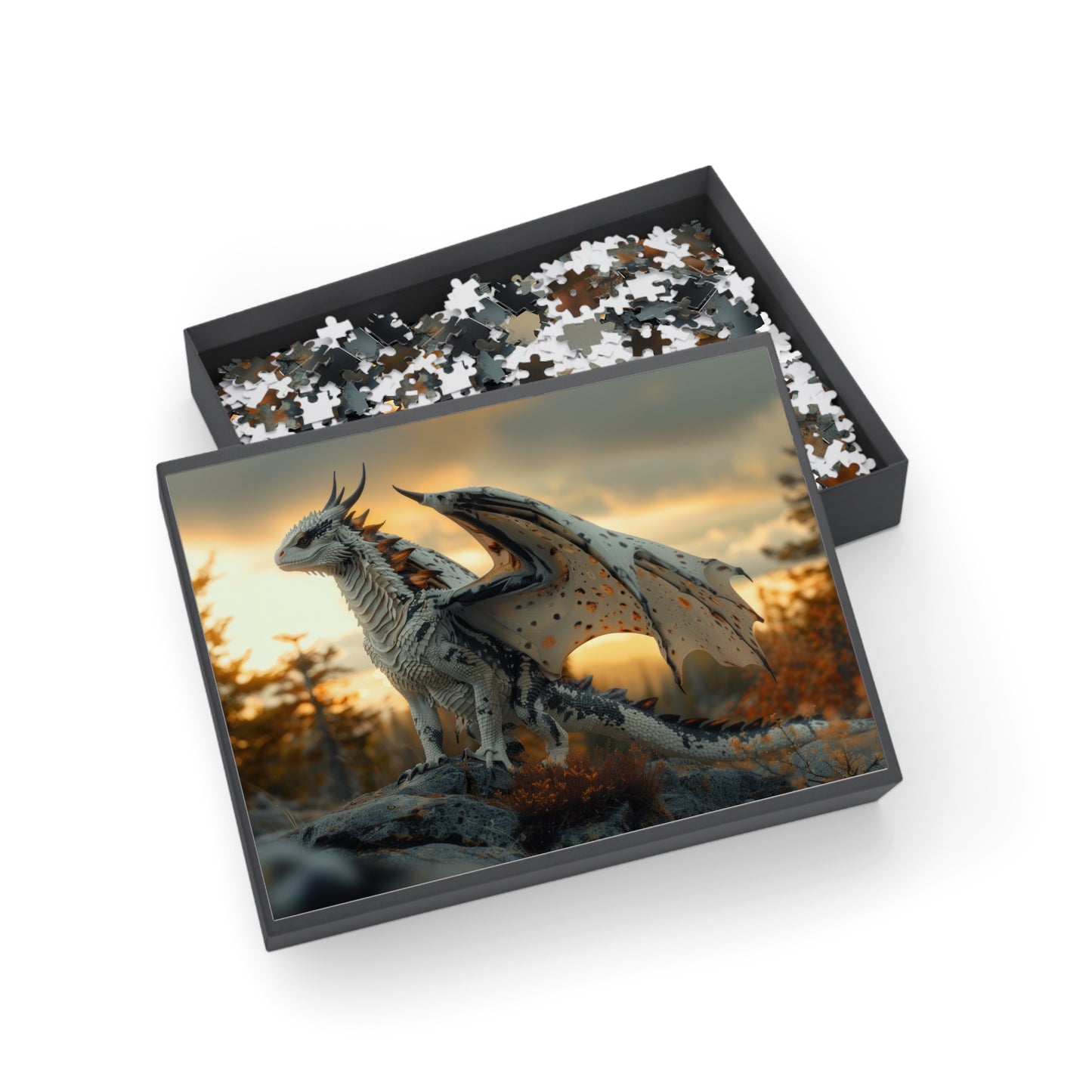 "Dawnbringer Drake" Puzzle (500, 1000-Piece)