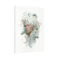 "White Medusa Queen" Canvas Stretched, 0.75" - Print