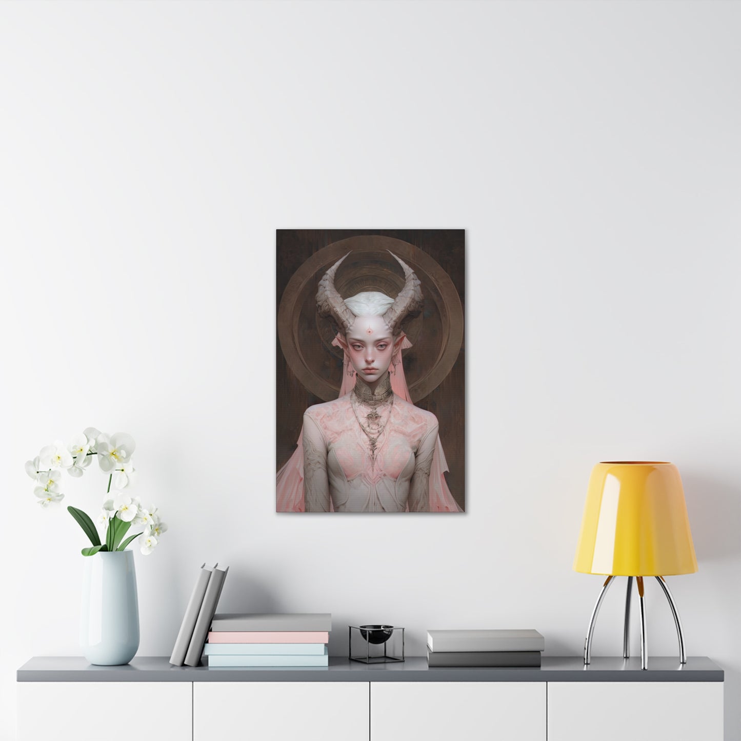 "Faun Princess" Canvas Stretched, 0.75" - Print