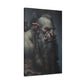 "Troll Warrior Portrait" Canvas Stretched, 0.75" - Print