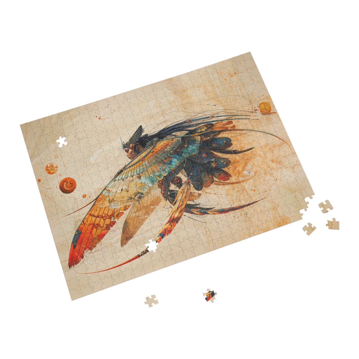 "Feather Fae Divebomb" Puzzle (500, 1000-Piece)