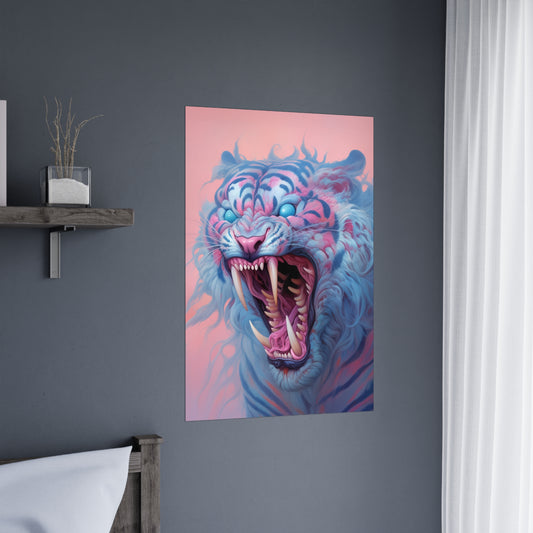 "Demon Tiger" Poster - Print