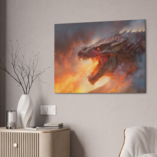 "I Am Fire"  Canvas Stretched, 0.75" - Print