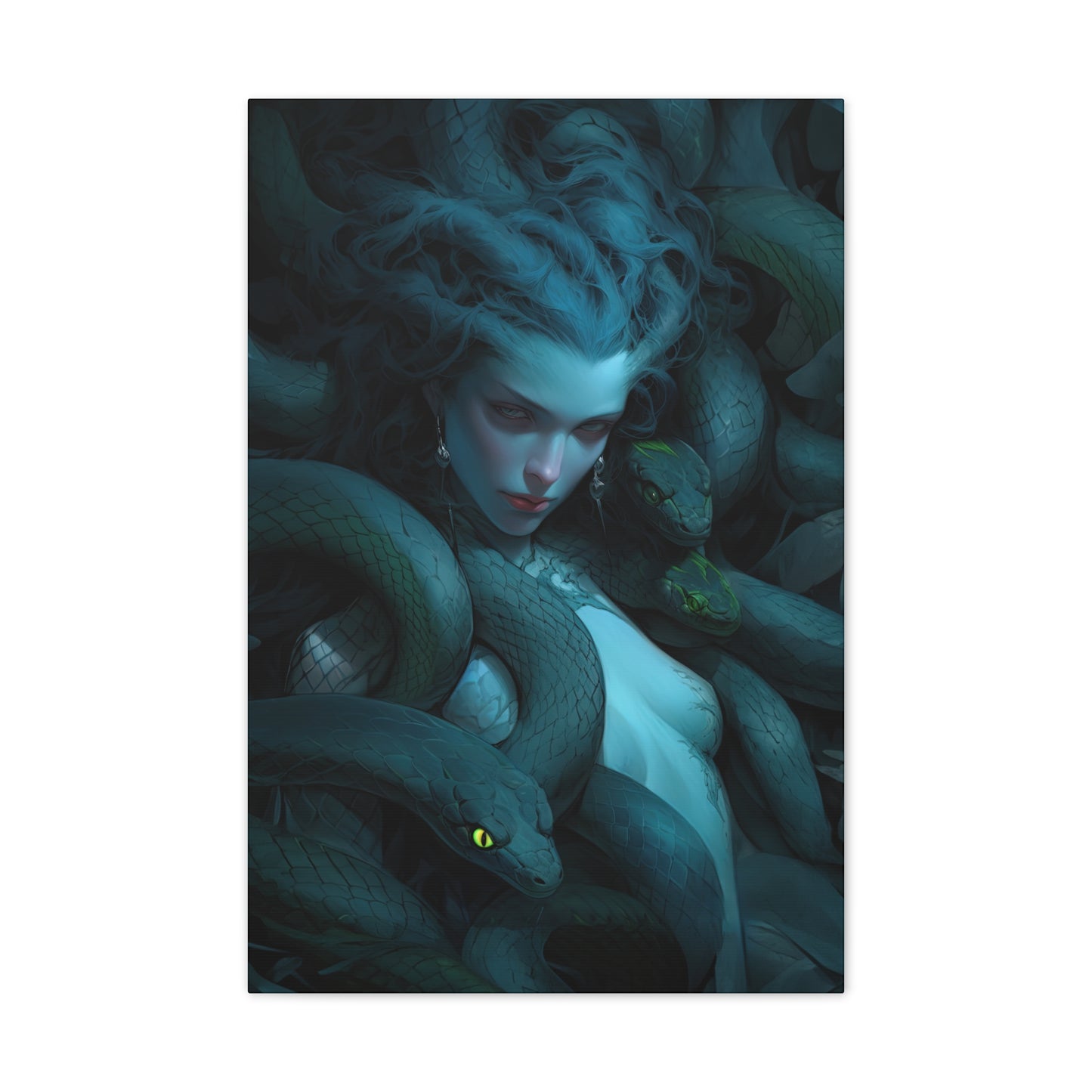 "Last Gaze Of The Medusa" Canvas Stretched, 0.75" - Print