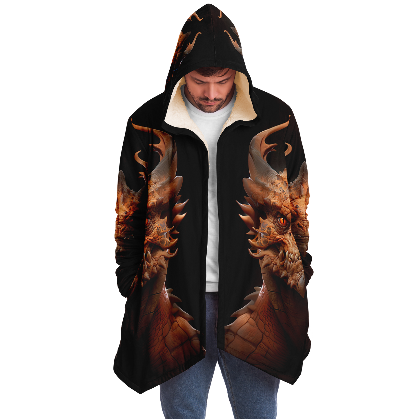 Dragonfire Draconian Microfleece Cloak