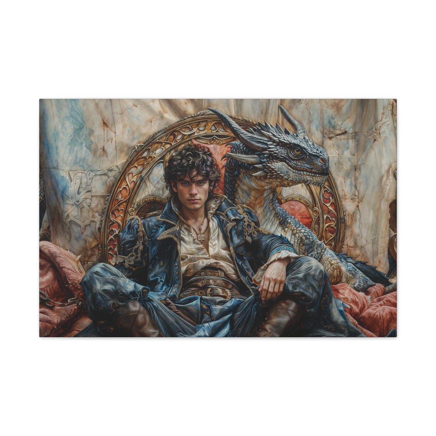 "The Dragon Prince"  Canvas Stretched, 0.75" - Print