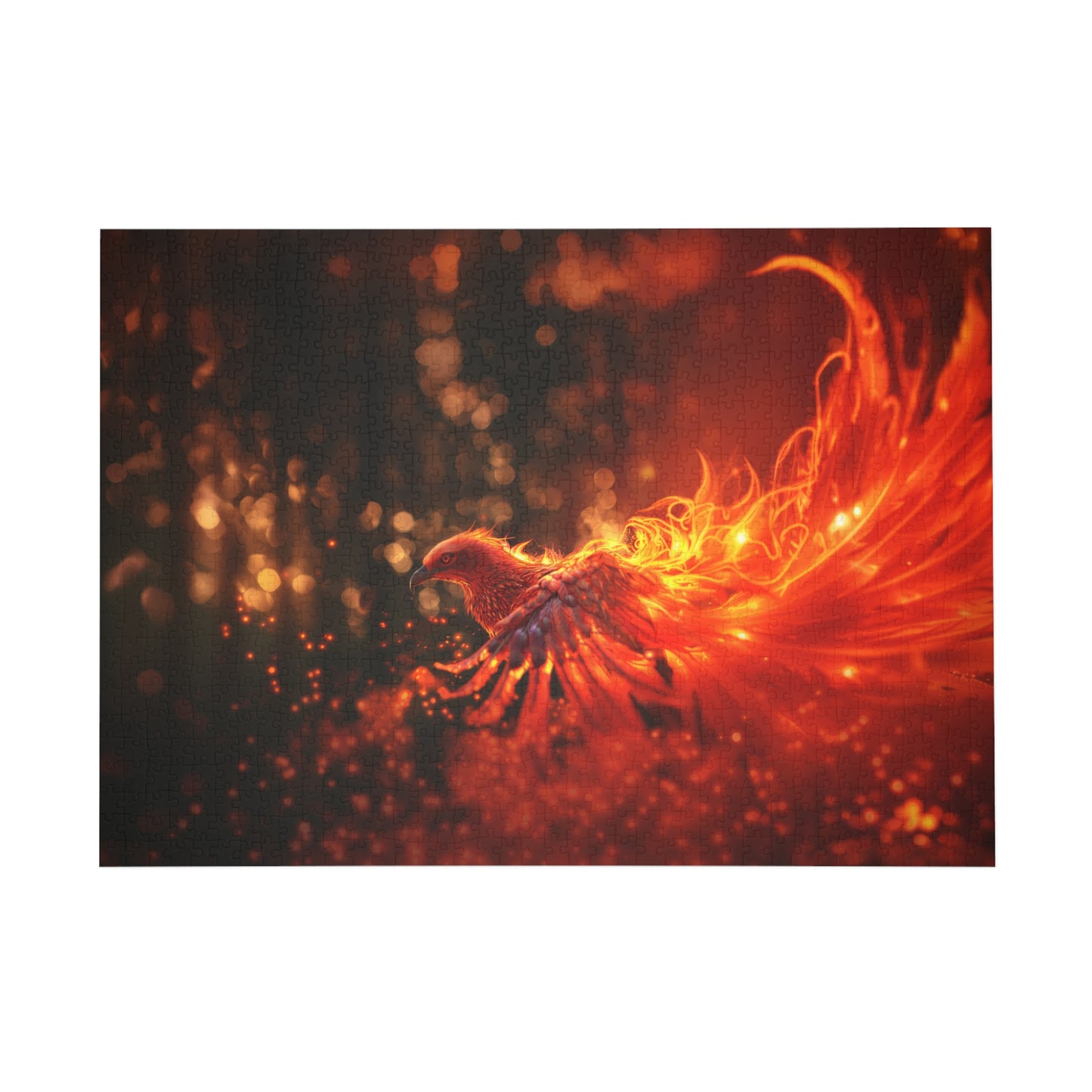 "Blazing Grace Phoenix" Puzzle (500, 1000-Piece)