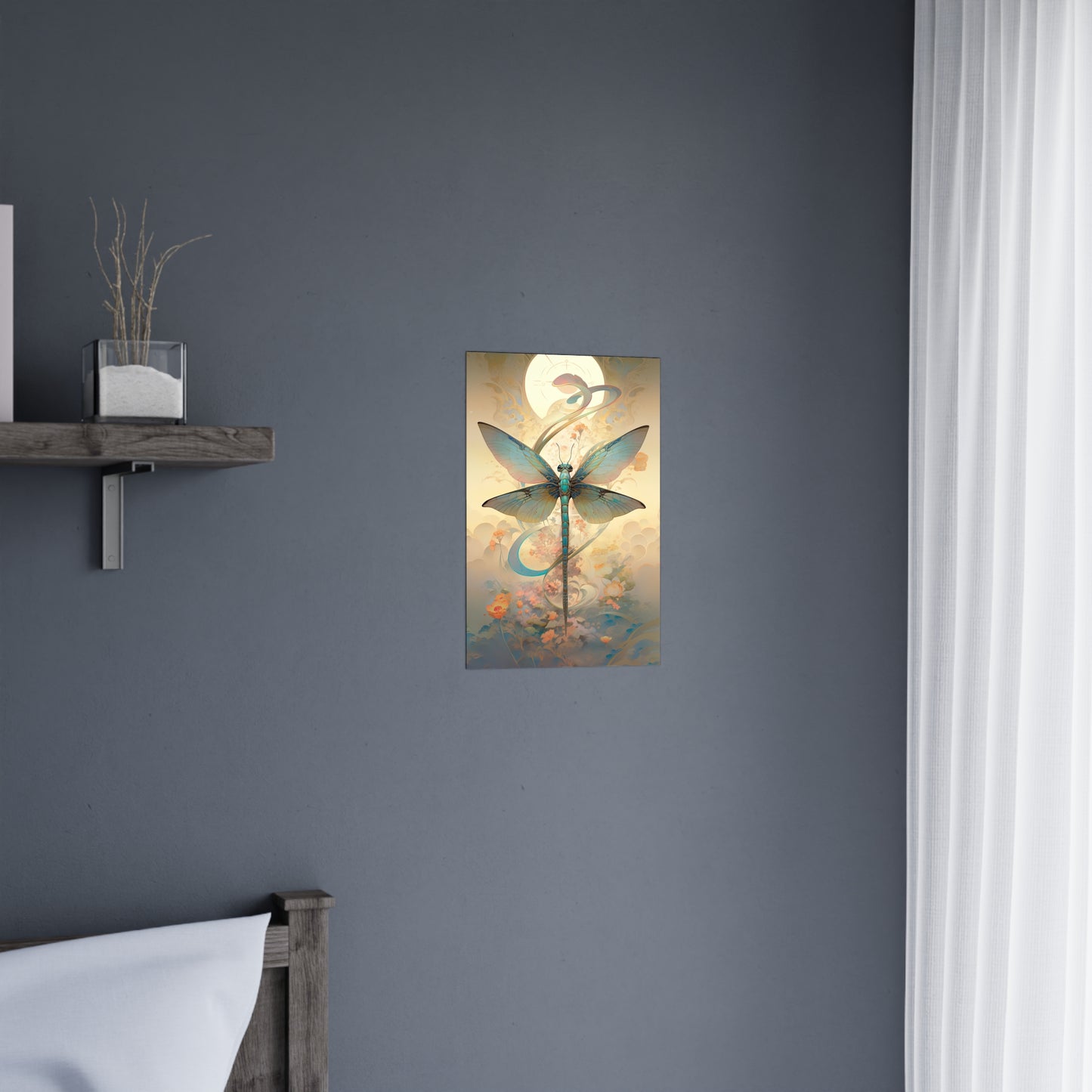 "Zen Dragonfly" Poster - Print