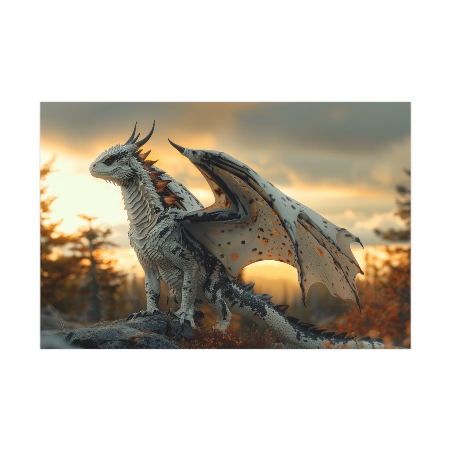 "Dawnbringer Drake" Poster - Print