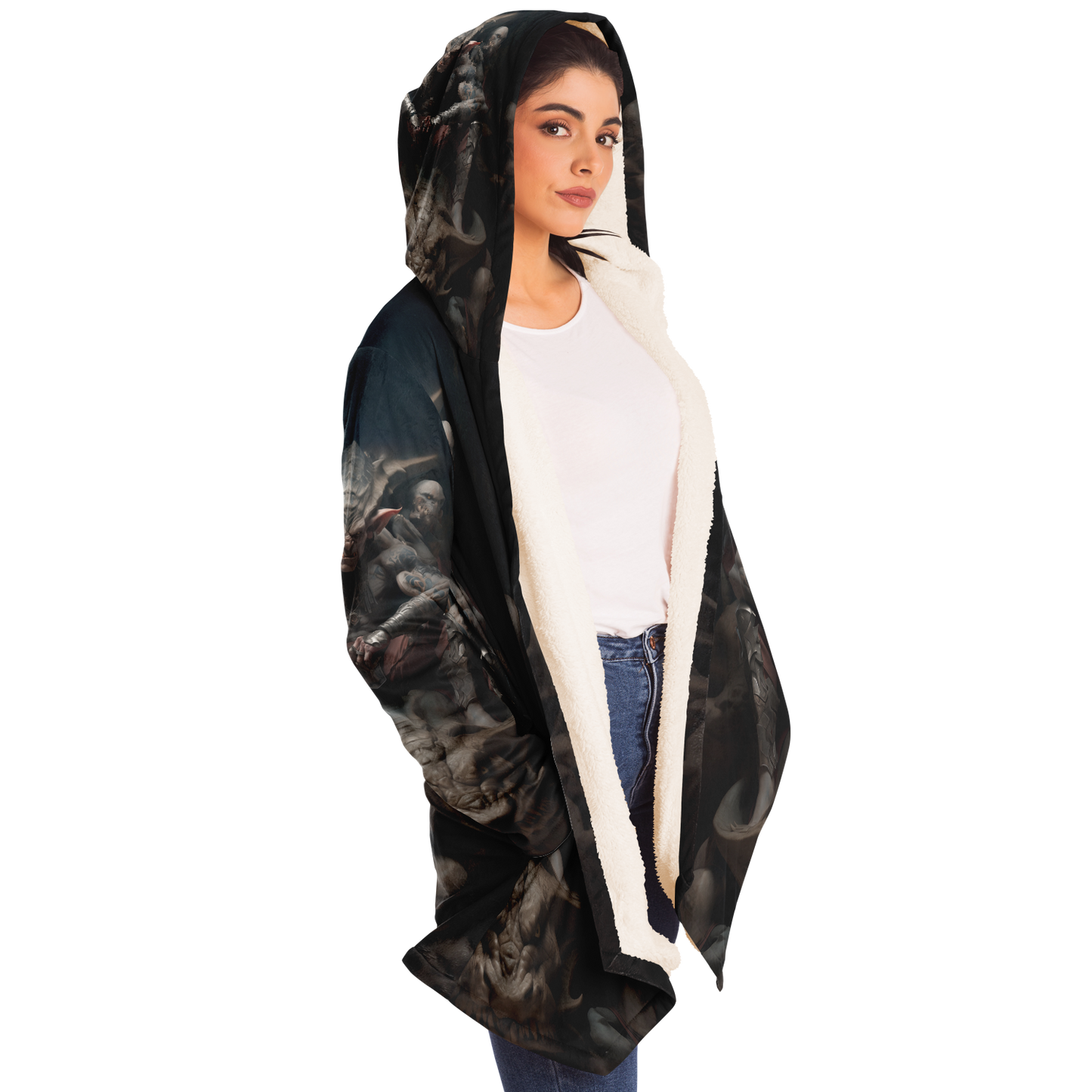 Draconian Goblin King Microfleece Cloak