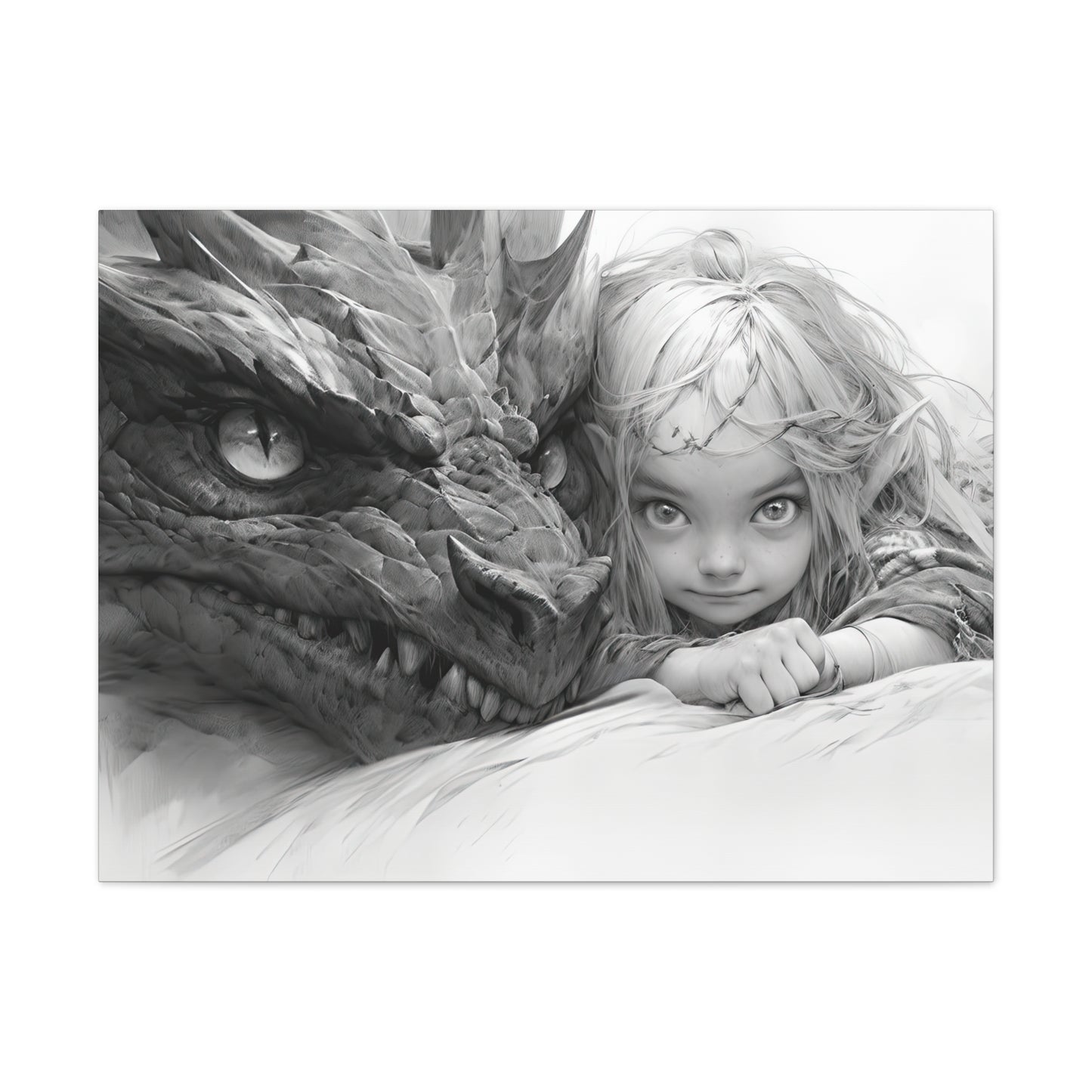 "Mischief"  Canvas Stretched, 0.75" - Print