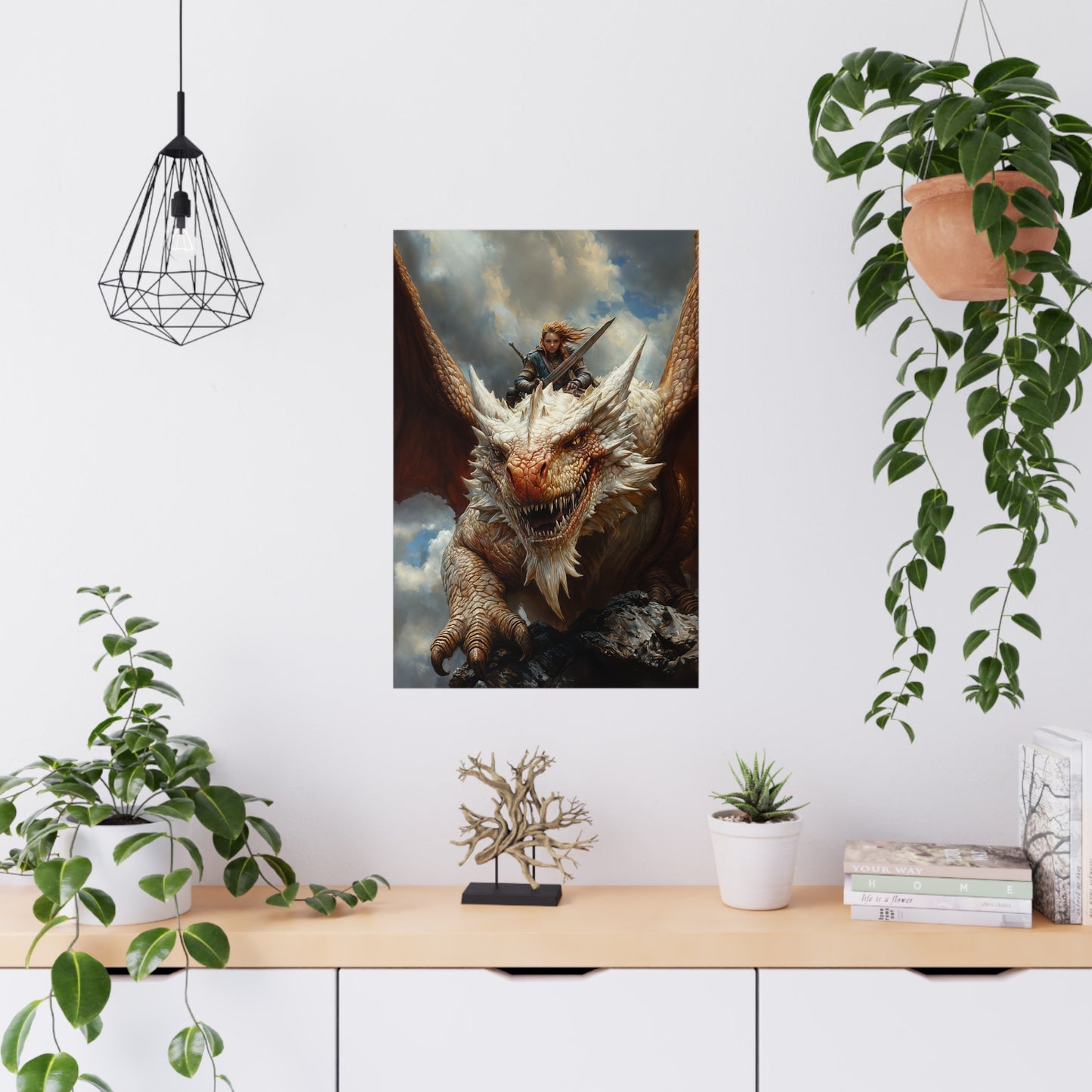 "Skyborn Fury" Poster - Print