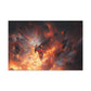 "Phoenix Fury"  Canvas Stretched, 0.75" - Print