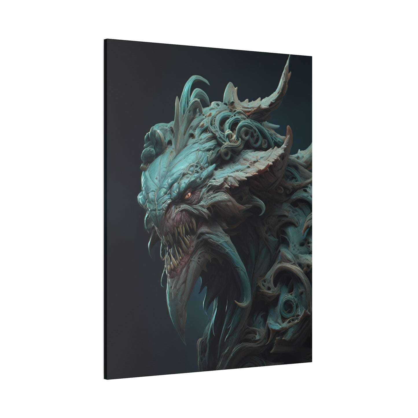 "Eye Of The Kraken" Canvas Stretched, 0.75" - Print