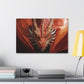 "Fiery Gaze"  Canvas Stretched, 0.75" - Print