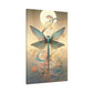 "Zen Dragonfly" Canvas Stretched, 0.75" - Print