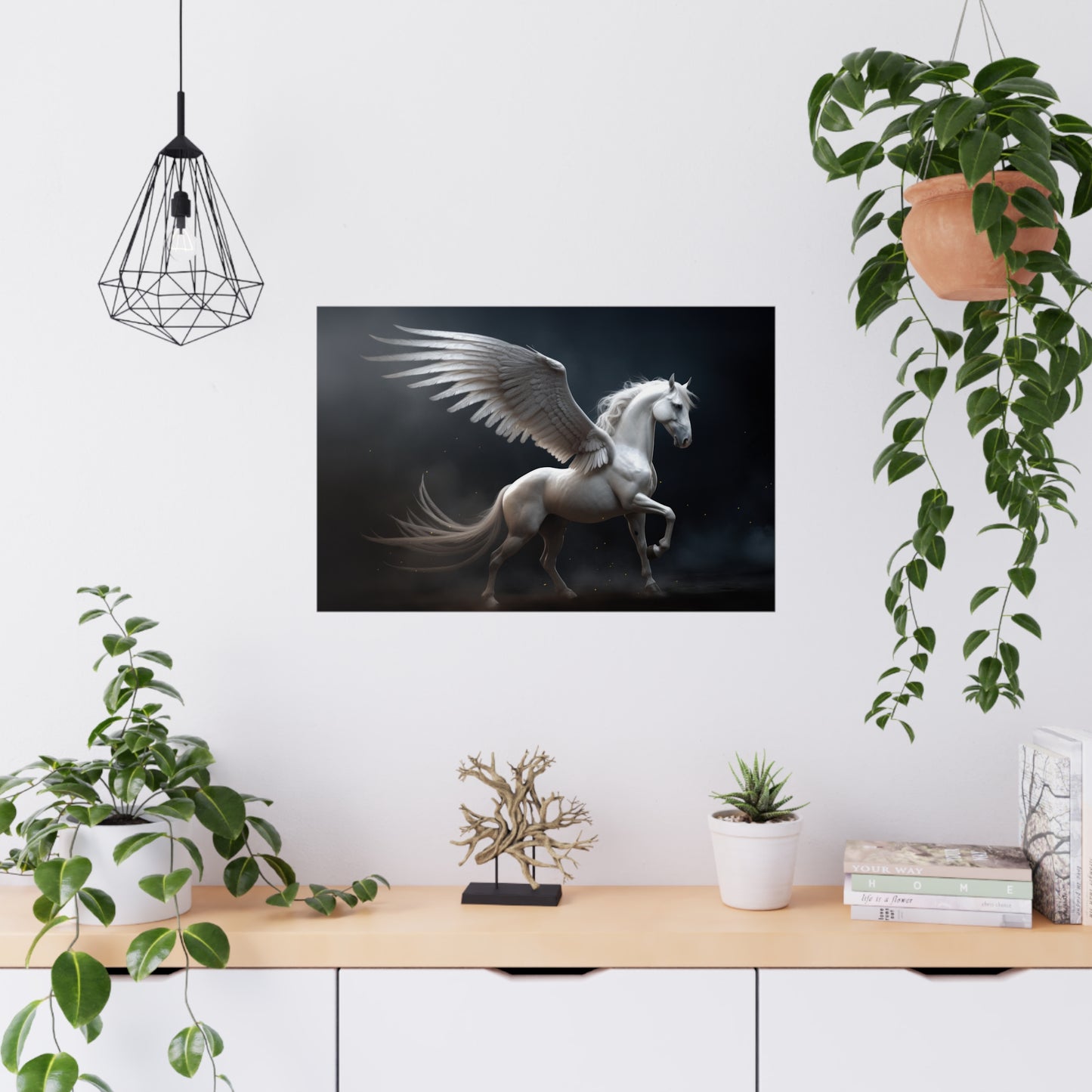 "Ethereal Pegasus" Poster - Print