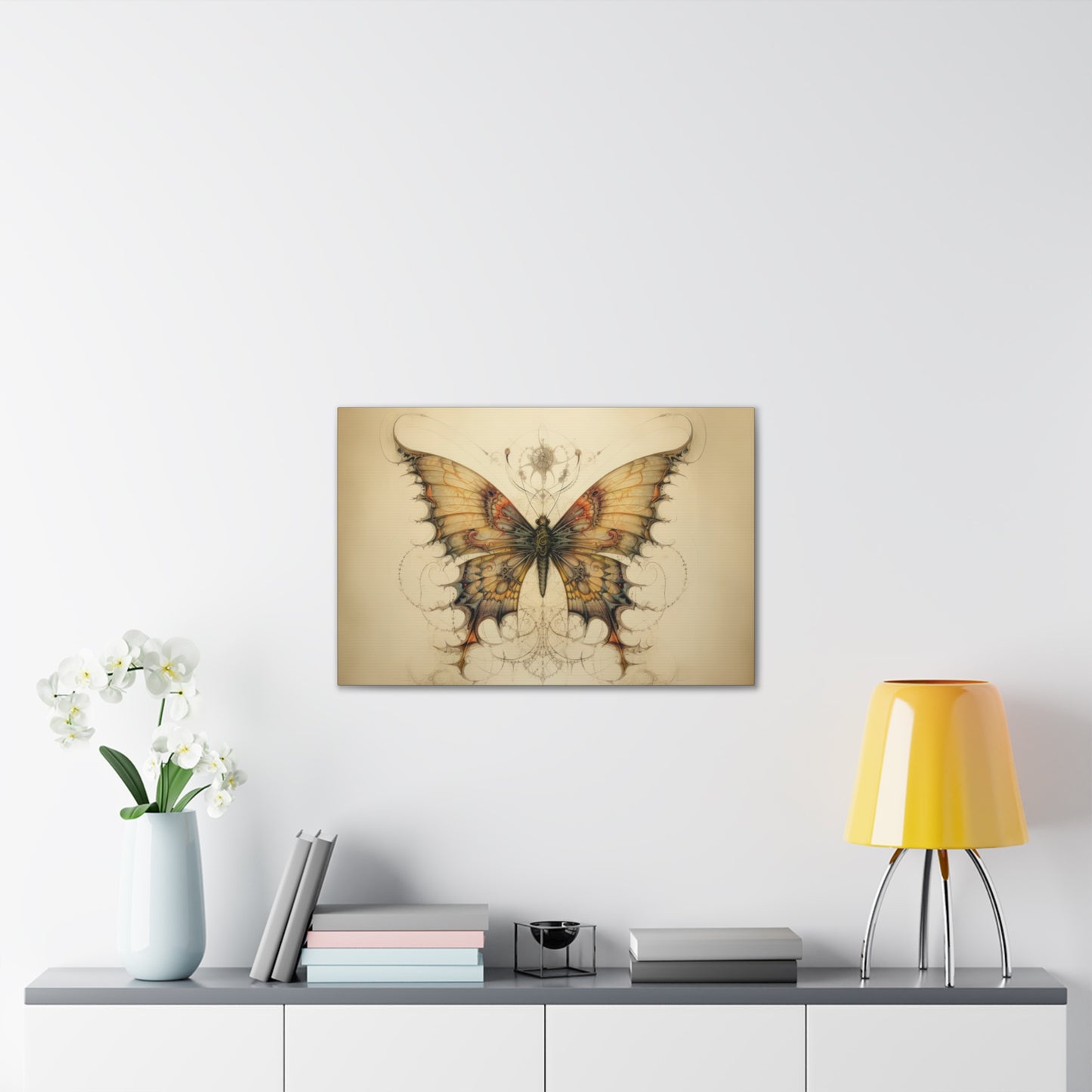 "Dragontailed Butterfly"  Canvas Stretched, 0.75" - Print