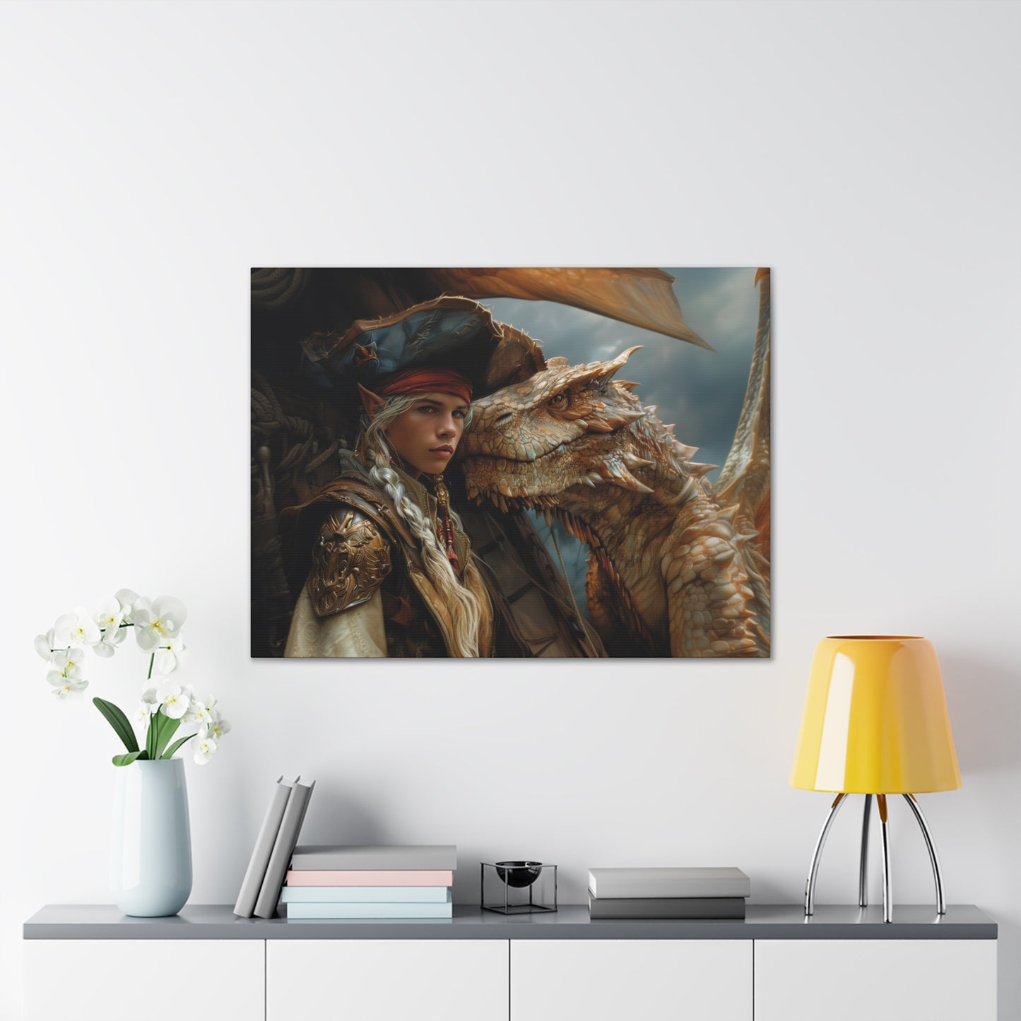 "Stormriders of the Skies"  Canvas Stretched, 0.75" - Print