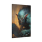 "Hungry Troll" Canvas Stretched, 0.75" - Print