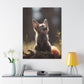 "Dawn Fox" Canvas Stretched, 0.75" - Print