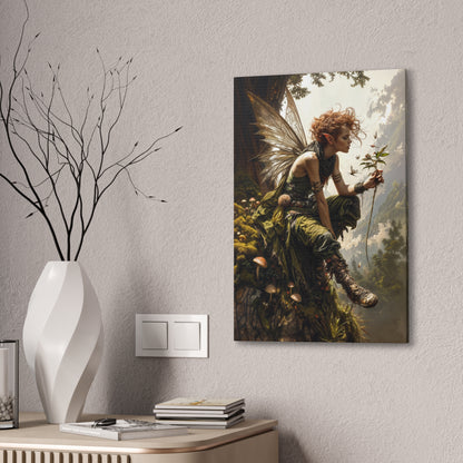 "The Woodland Muse" Canvas Stretched, 0.75" - Print