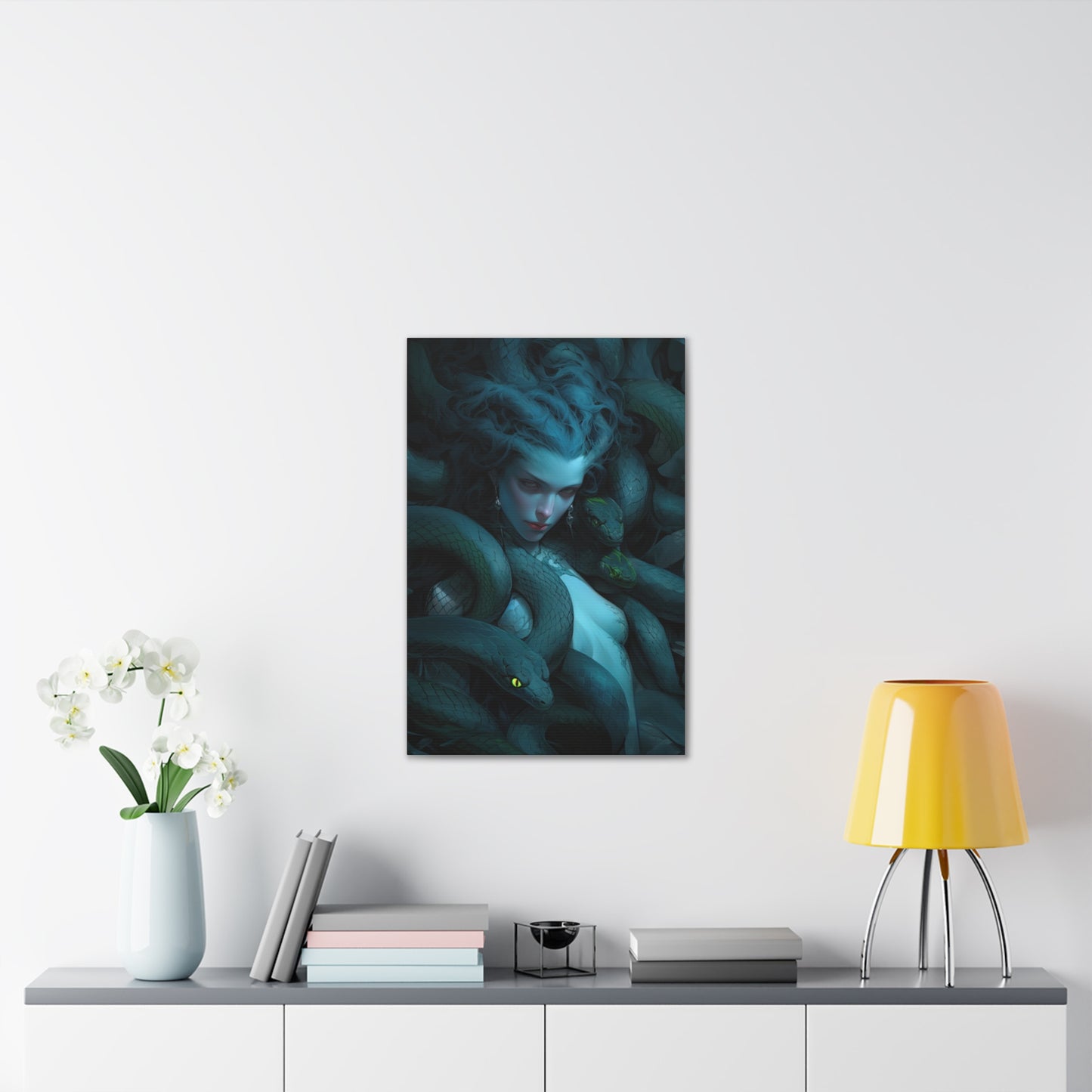 "Last Gaze Of The Medusa" Canvas Stretched, 0.75" - Print