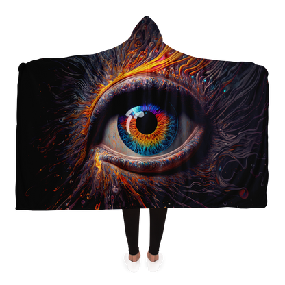 Liquid Dream Sight Hooded Festival Blanket