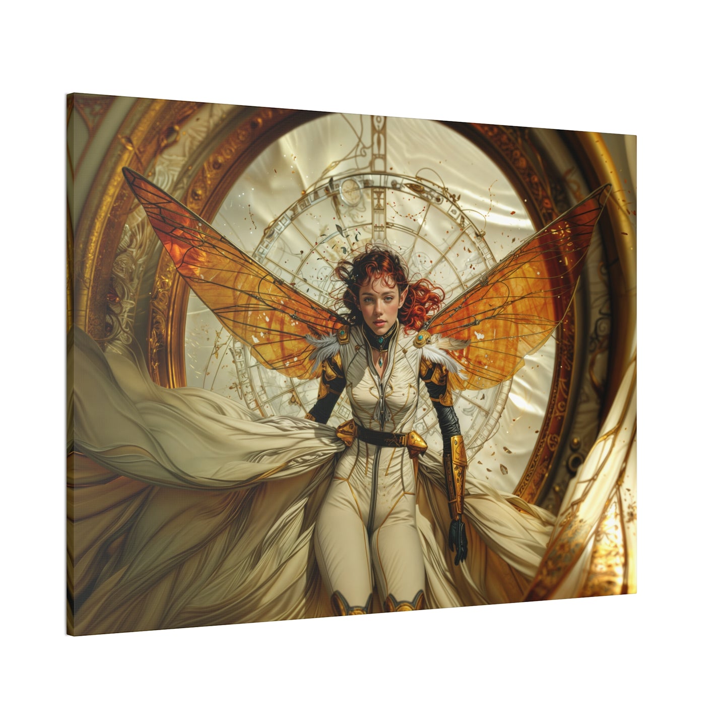 "Timeweaver's Flight"  Canvas Stretched, 0.75" - Print