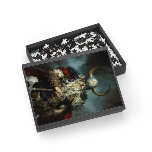 "Battleworn Berserker " Puzzle (500, 1000-Piece)