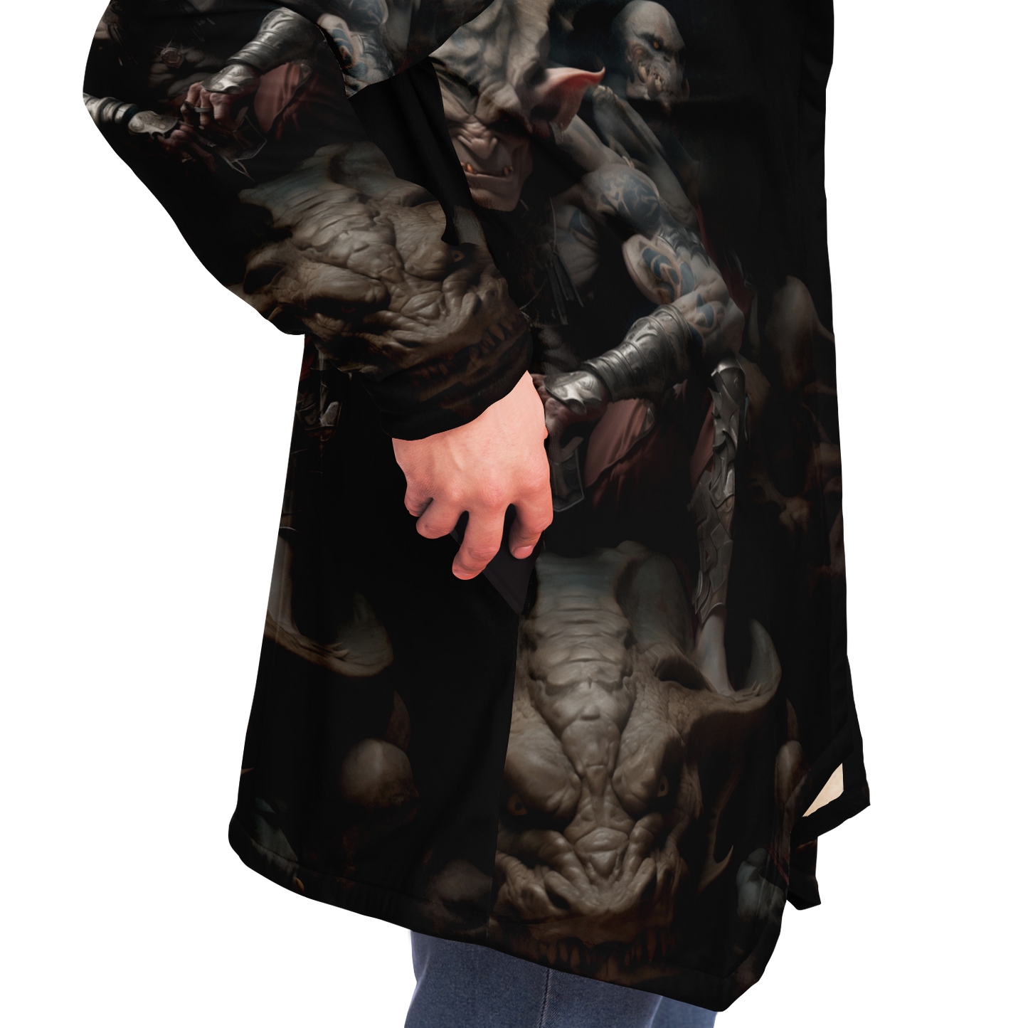 Draconian Goblin King Microfleece Cloak