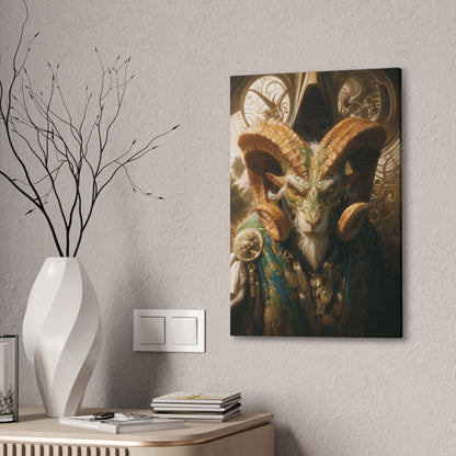 "Double-Cross Cleric" Canvas Stretched, 0.75" - Print