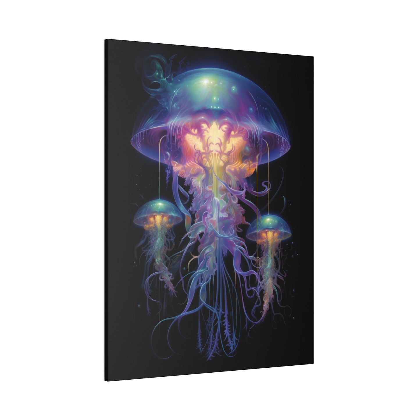 "Space Jellyfish 1" Canvas Stretched, 0.75" - Print