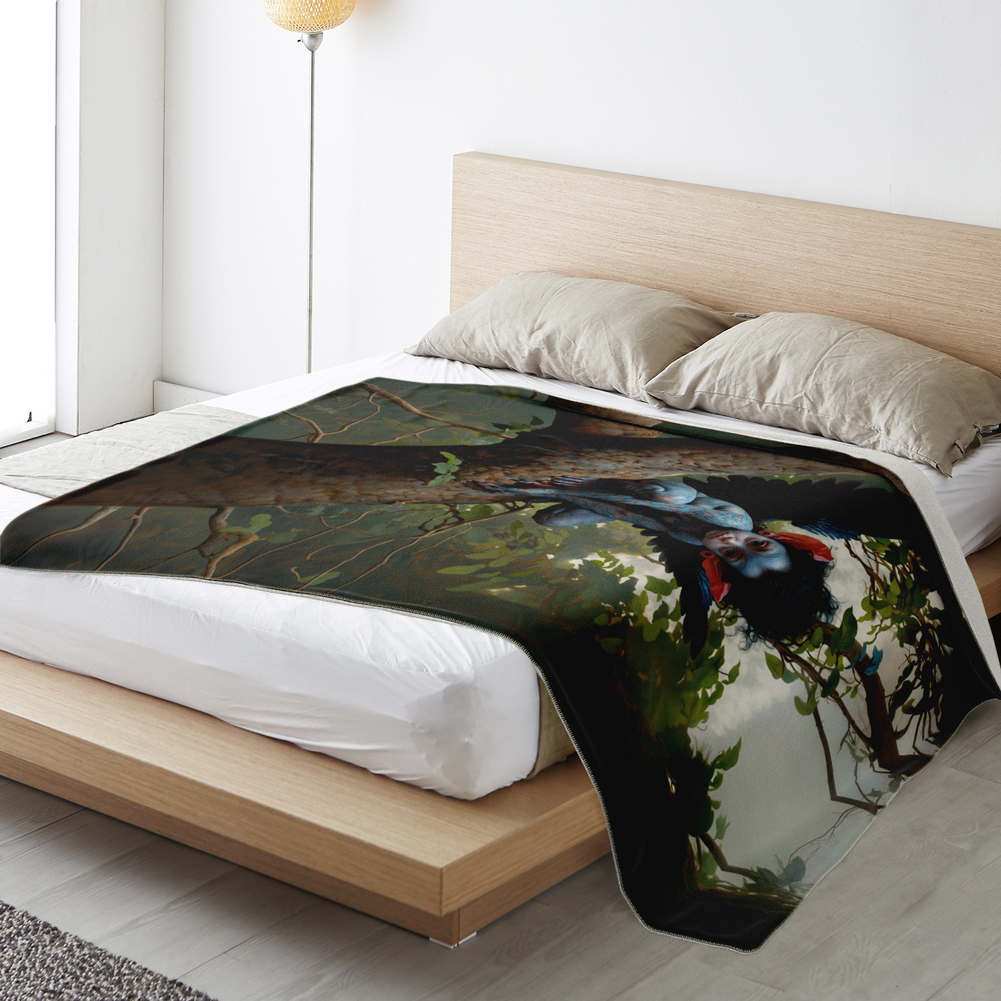 The Tree’s Secret Keeper Premium Microfleece Blanket