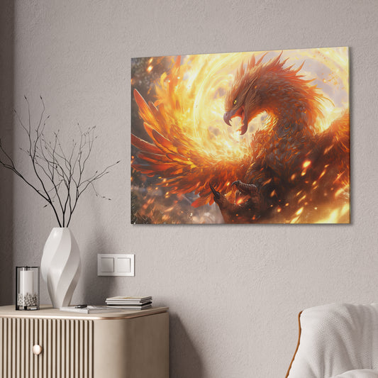 "Phoenix Furnace"  Canvas Stretched, 0.75" - Print