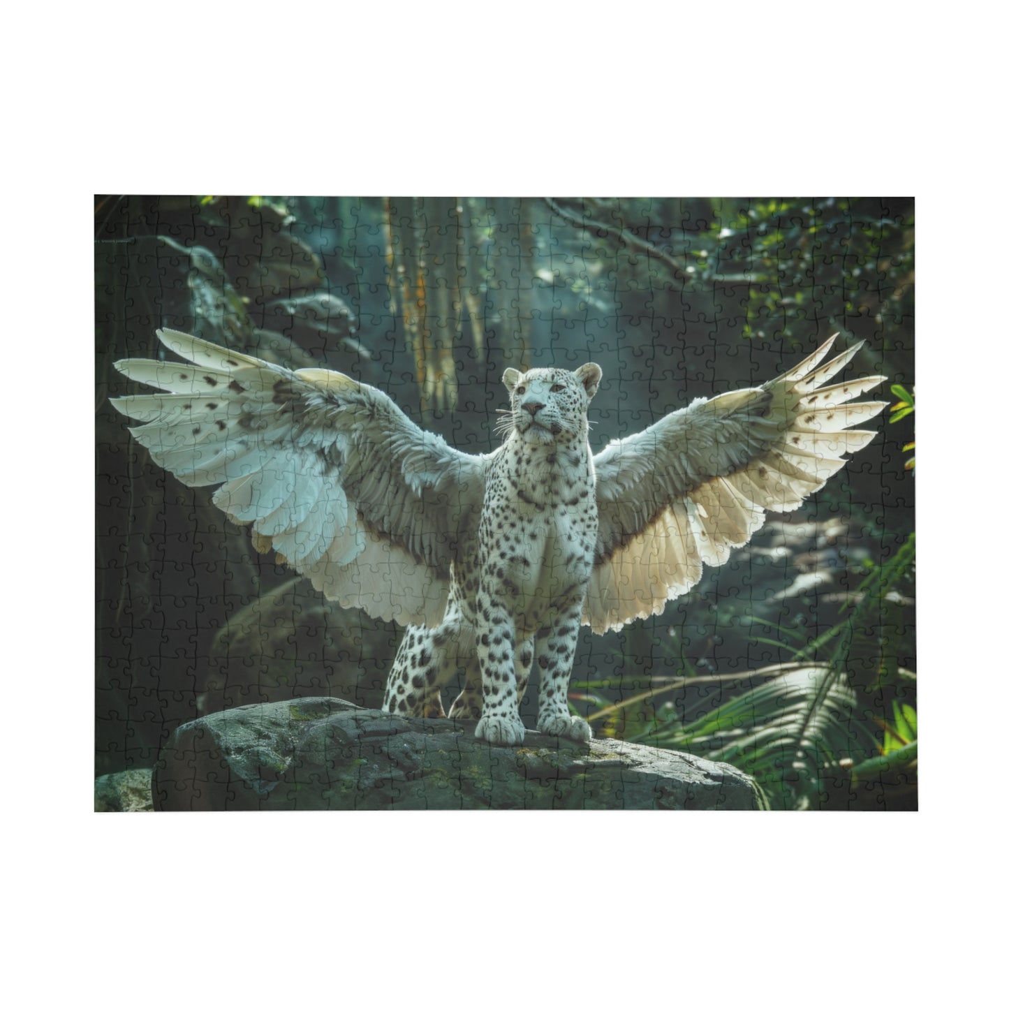 "Winged Panther" Puzzle (500, 1000-Piece)