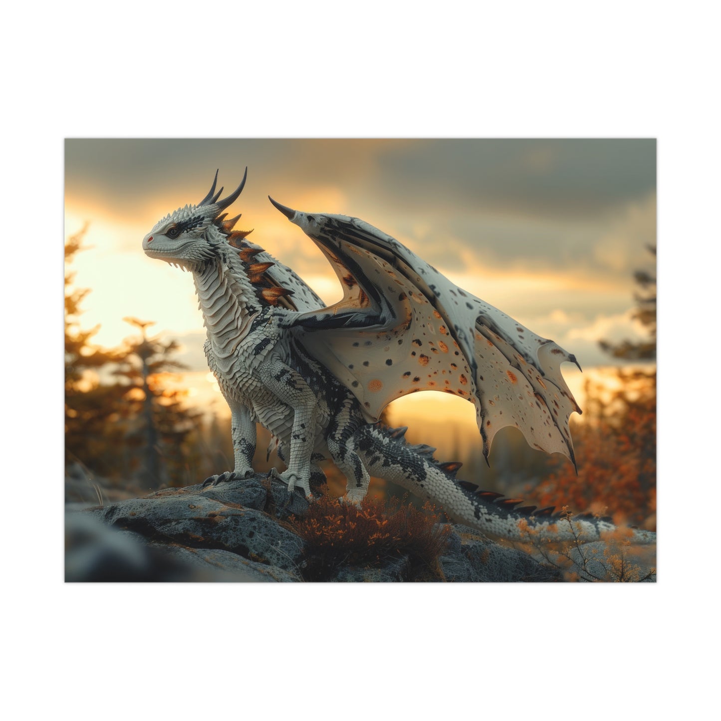 "Dawnbringer Drake" Poster - Print