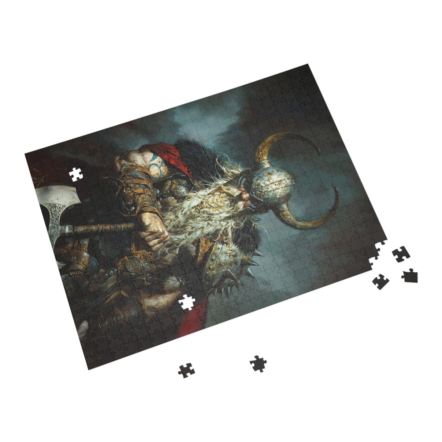 "Battleworn Berserker " Puzzle (500, 1000-Piece)