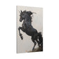 "Midnight Unicorn" Canvas Stretched, 0.75" - Print