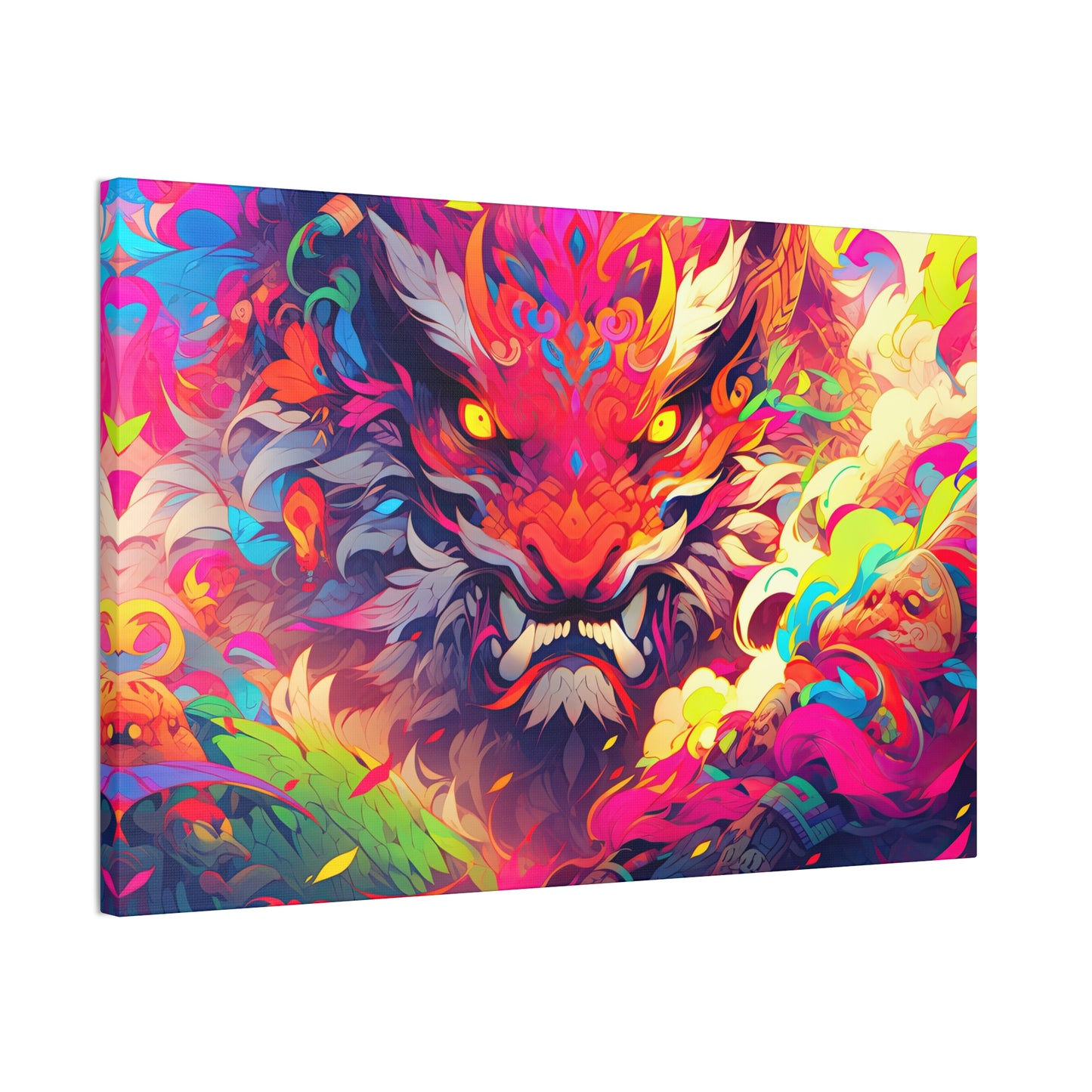 "Oni Tiger"  Canvas Stretched, 0.75" - Print